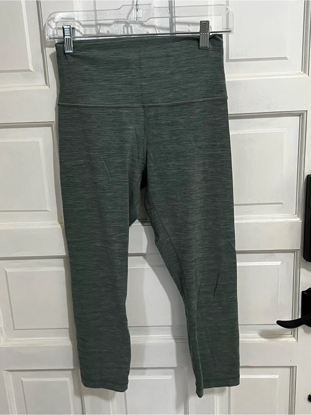 lululemon athletica Heathered Sage Green Leggings